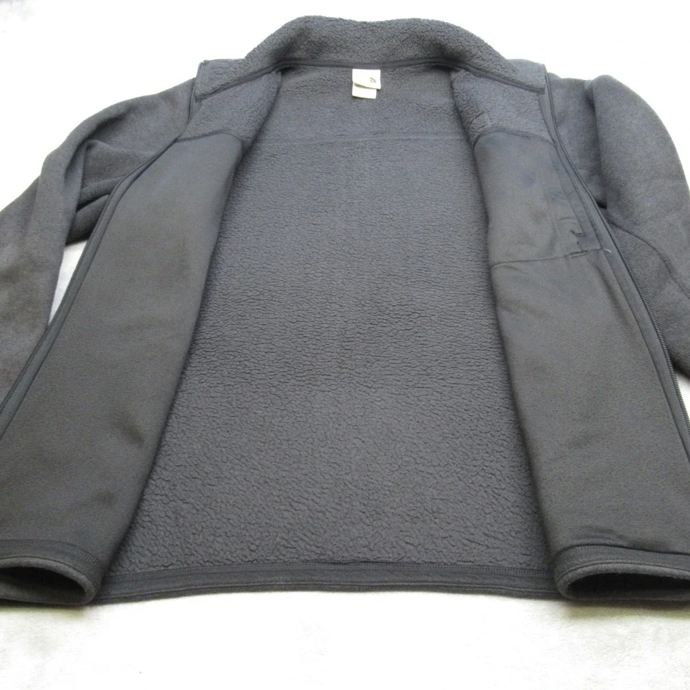 The North Face Jacket Mens XL Gray Pockets Gordon Lyons‎ Full Zip Knit Fleece